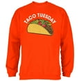thumbnail image 1 of Cinco de Mayo Taco Tuesday Mens Sweatshirt Orange MD, 1 of 1