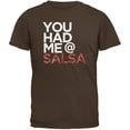 thumbnail image 1 of Cinco de Mayo - You Had Me at Salsa Brown Adult T-Shirt - X-Large, 1 of 1