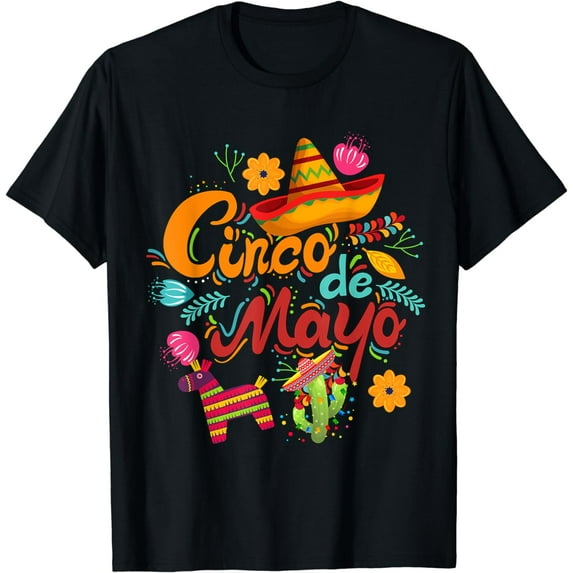 Cinco de Mayo, funny Mexican fiesta 5 De Mayo T-Shirt
