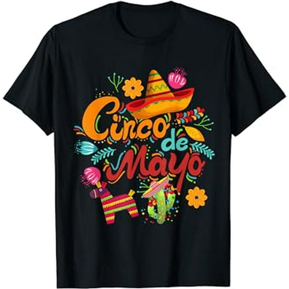 Cinco de Mayo, funny Mexican fiesta 5 De Mayo T-Shirt
