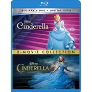 Cinderella 1950 / Cinderella 2015 Blu-ray + DVD + Digital Code