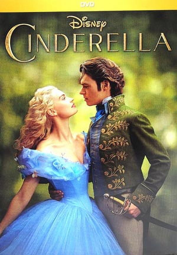 CINDERELLA + CINDERELLA (2 DVD) CARTOON + WALT DISNEY MOVIE 2015