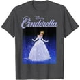 thumbnail image 1 of Cinderella 70th Anniversary Cinderella Dress Poster DTG Print Unisex T-Shirt,Dark Heather Grey Color,Size L, 1 of 5
