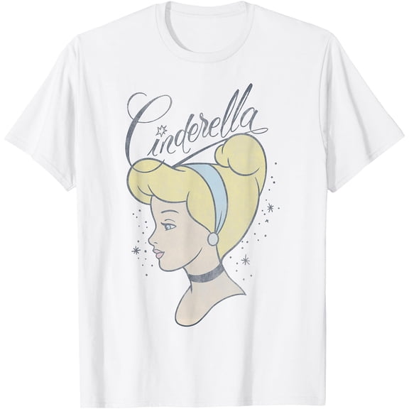 Cinderella 70th Anniversary Princess DTG Print Unisex T-Shirt