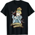 thumbnail image 1 of Cinderella A Dream Is A Wish Your Heart Makes DTG Print Unisex T-Shirt,Black Color,Size 3XL, 1 of 5