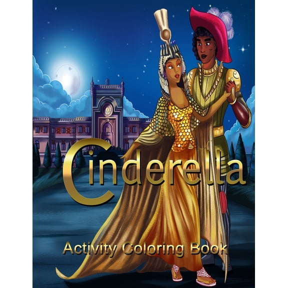 Cinderella Activity Coloring Book, (Paperback)
