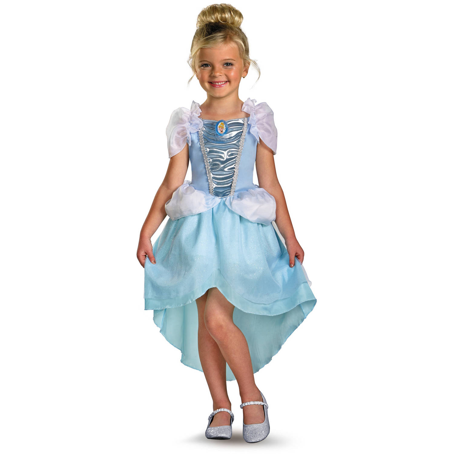 Cinderella Basic Plus Child Halloween Costume, One Size -S (4-6) - image 1 of 2