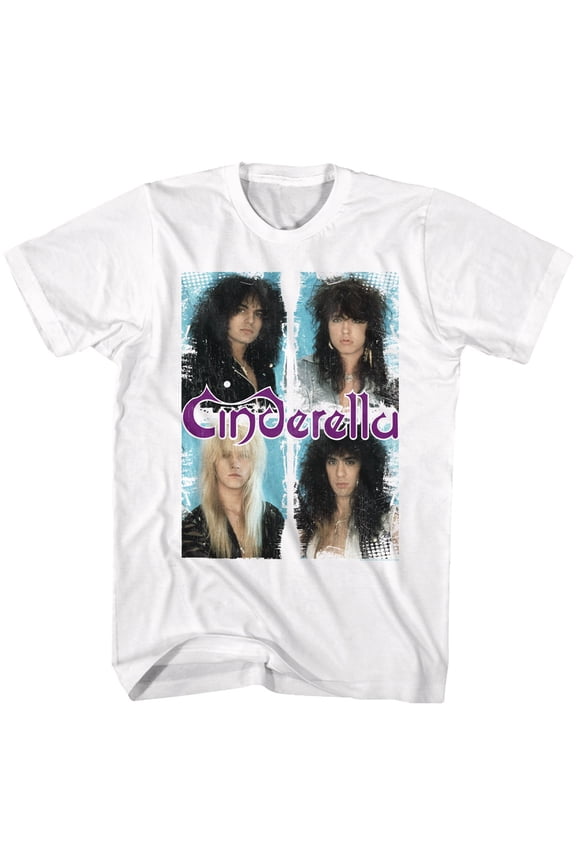Cinderella Boxed In White Adult T-Shirt