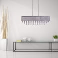thumbnail image 1 of Cinderella Crystal Rectangular Chandelier // 12 Light, 1 of 3