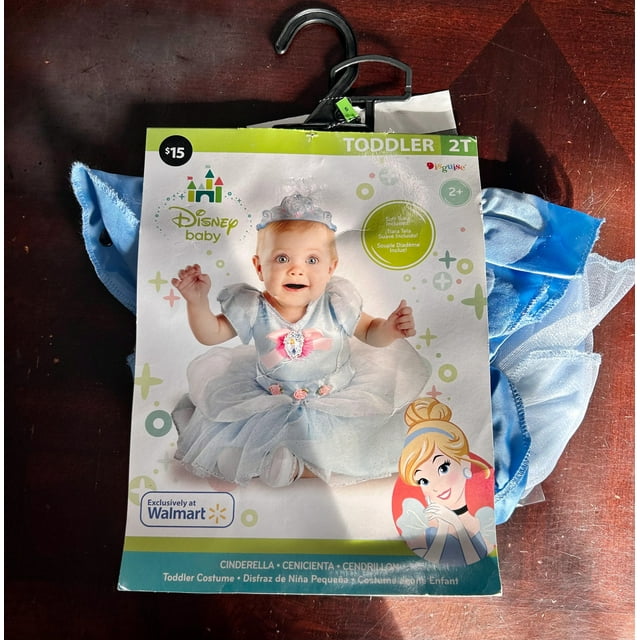 Cinderella Deluxe Toddler Halloween Costume with Headpiece