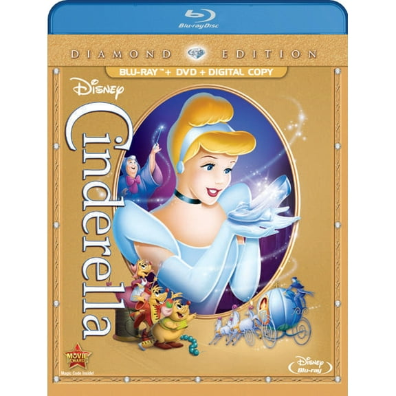 Cinderella (Diamond Edition) (Blu-ray + DVD + Digital Copy) (Widescreen)