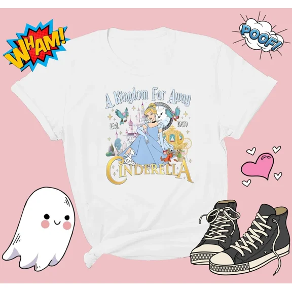 Cinderella Est T-shirt T Shirt Men Women Unisex Tshirt