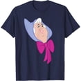 thumbnail image 1 of Cinderella Fairy Godmother Big Face DTG Print Unisex T-Shirt, 1 of 5