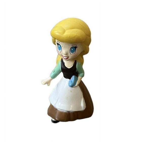 Cinderella In Rags Figure Disney Princess Zizzle Figurine Mini 2 New