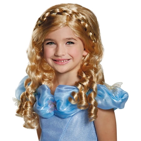 Cinderella Movie Child Wig Child Halloween Accessory