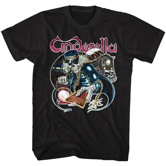 Cinderella One Way Black Adult T-Shirt