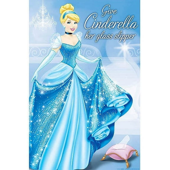 Cinderella Party Game, Blue
