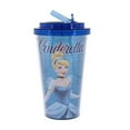 thumbnail image 1 of Cinderella Princess 16oz Plastic Flip Straw Cold Cup, 1 of 1