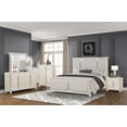 thumbnail image 1 of Cinderella Traditional Style 5 Pc Queen Bedroom Set with LED and Gold Accents, 1 of 18