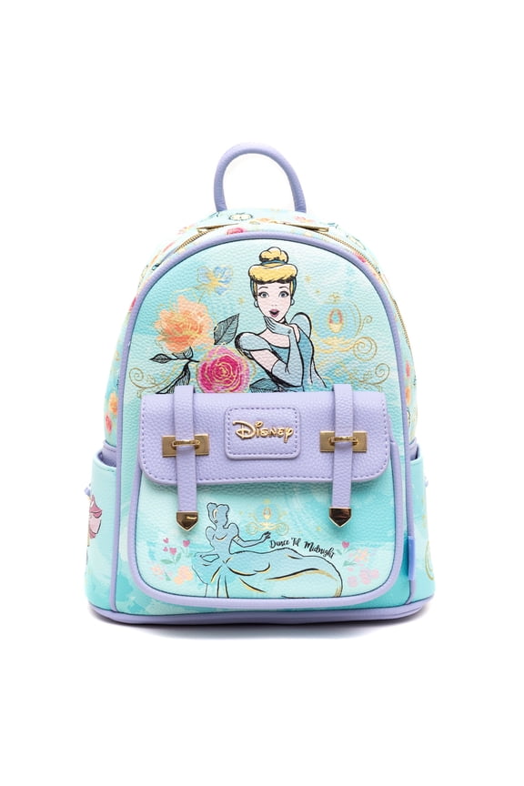 Cinderella WondaPop 11" Vegan Leather Fashion Mini Backpack