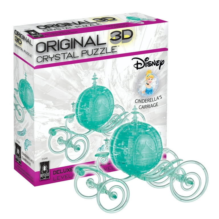 Cinderella's Carriage Original 3D Crystal Puzzle by BePuzzled