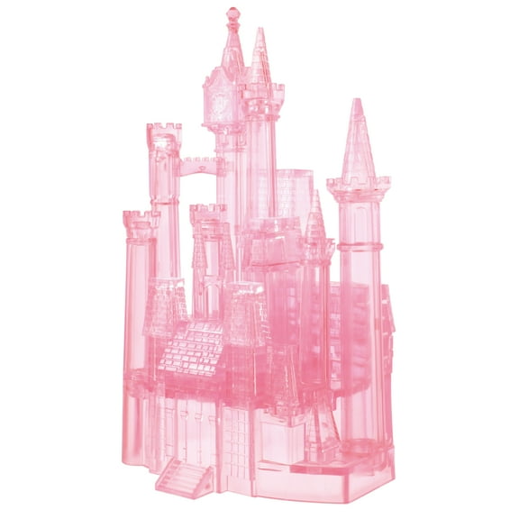Cinderella's Castle Original 3D Crystal Puzzle by BePuzzled Ages 12 and Up