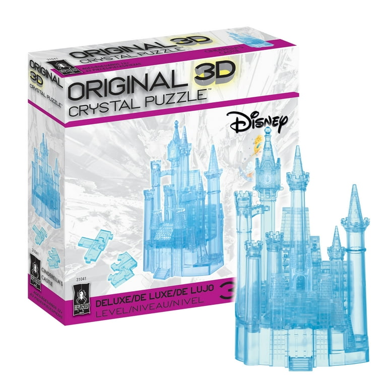 Cinderella's Castle Original 3D Crystal Puzzle by BePuzzled, Ages