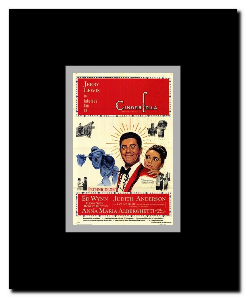 Cinderfella Framed Movie Poster