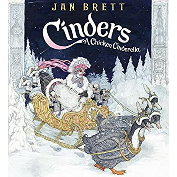 Pre-Owned Cinders: A Chicken Cinderella (Hardcover) 0399257837 9780399257834