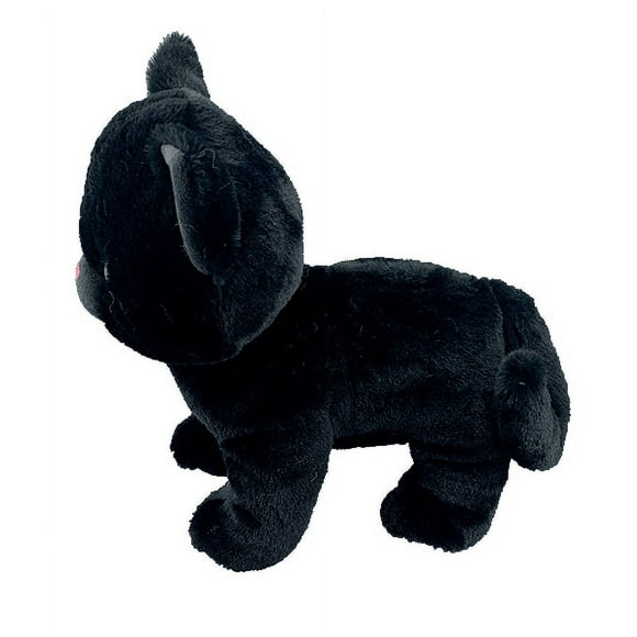 Cinders The Cat 16 Inch Halloween Plush Toy with Removable Spooky Sound ModuleCreepy Eerie Noises & "Happy Halloween" Voice Perfect for Halloween Decor, Trick-or-Treat Gifts & Props