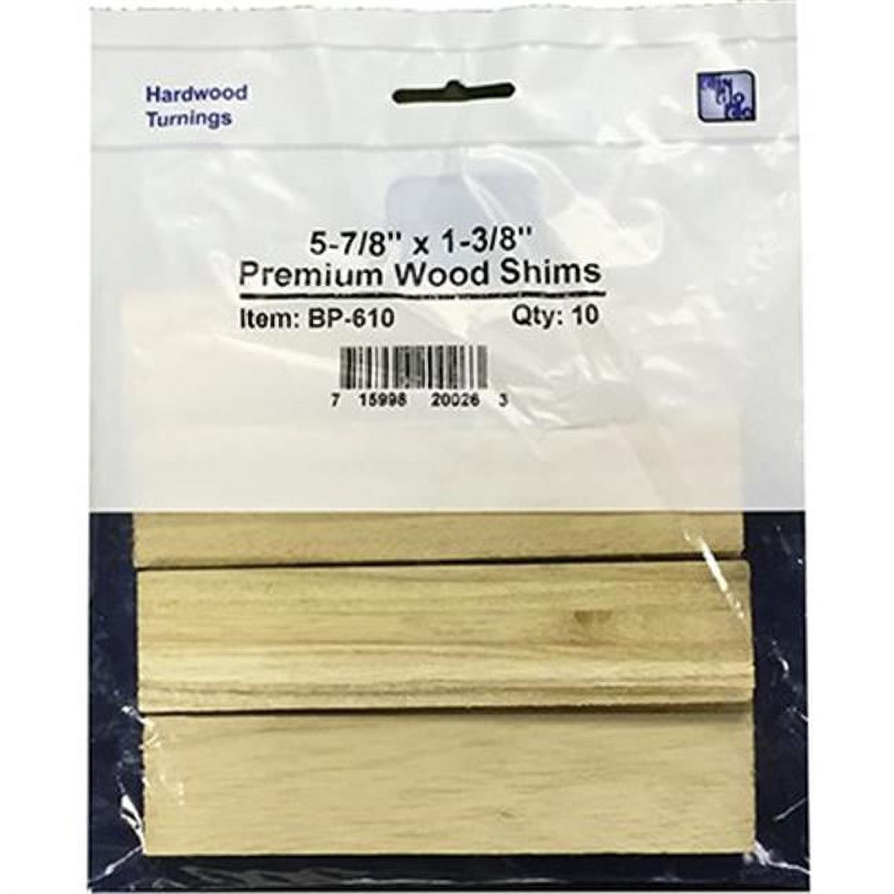 Cindoco 5.88 in. Wood Shims - Pack of 10 