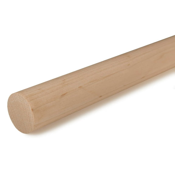 Cindoco Maple Dowel 1-1/4" Round, Single Piece