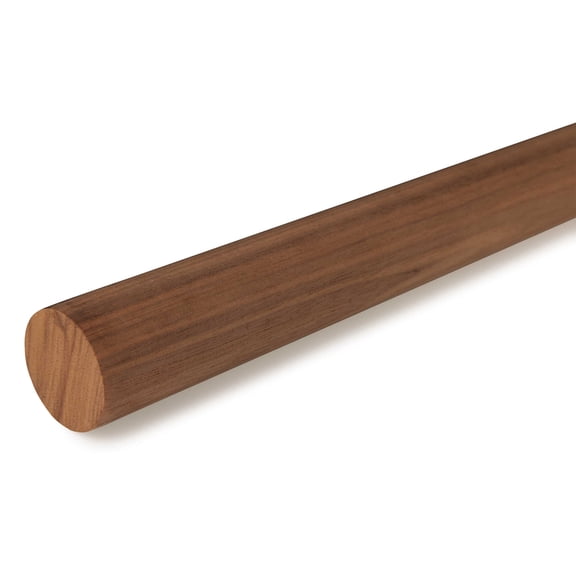 Cindoco Walnut Dowel  1-1/4" Round, Single Piece