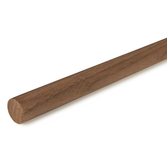 Cindoco Walnut Dowel 3/4" Round, Single Piece