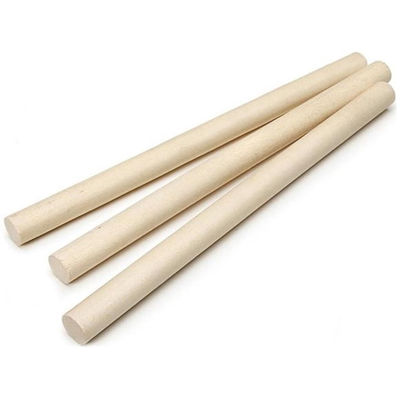 Cindoco Wood Products UPCP11236 436877 Dowels Tip Hardware - 1.5 x 36 in. - Pack of 5