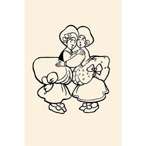 Cindrella's Sisters-Fine Art Canvas Print (20" x 30")