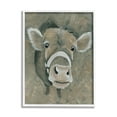 thumbnail image 1 of Cindy Jacobs Gossip Cow Head Peeking Eyes Wide Open 24" x 30" Framed Painting Art Print, by Stupell Home Décor, 1 of 5