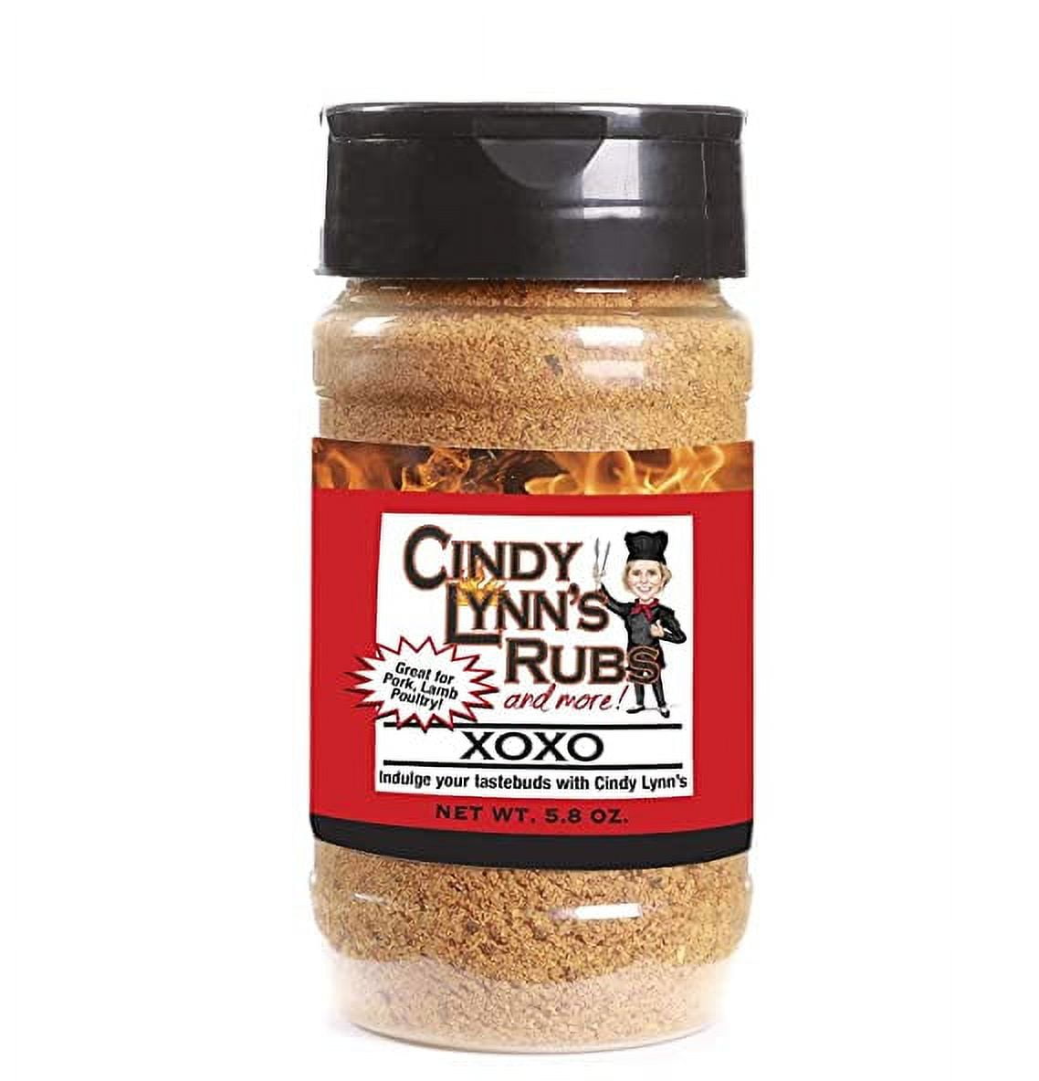 Cindy Lynn’s Rubs and More XOXO Meat Rub and Seasoning, Dry Rub for