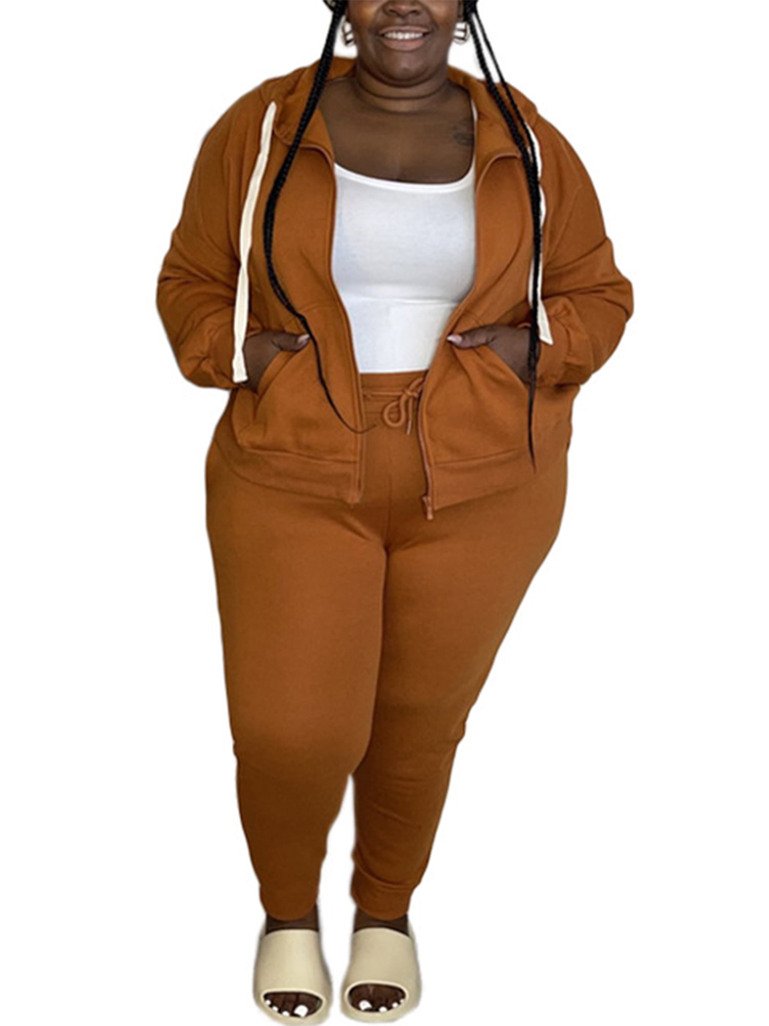 Plus Size Lady Sweat Suits Plus Size Designer Womens Sweat Suits