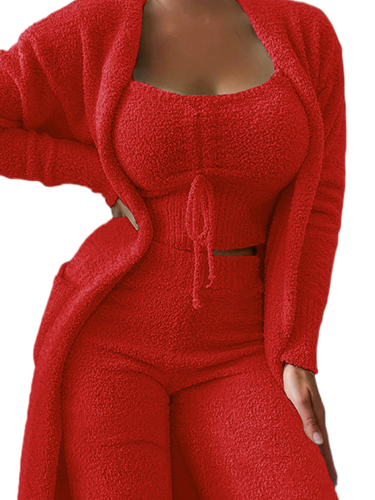 kady Cold Shoulder Printed Reddish Fuchsia Sleepshirt women