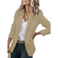 thumbnail image 1 of Cindysus Womens Blazer Jackets Open Front Cardigan Long Sleeve Jacket Casual Office Blazers, 1 of 10