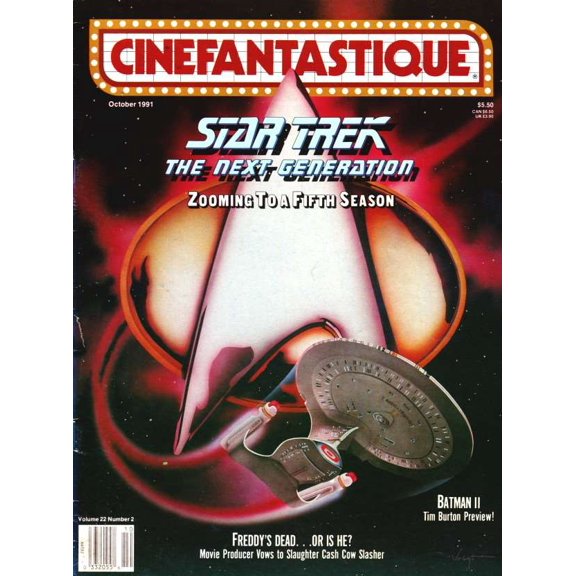 Cinefantastique (vol. 22) #2 VF ; FSC Comic Book