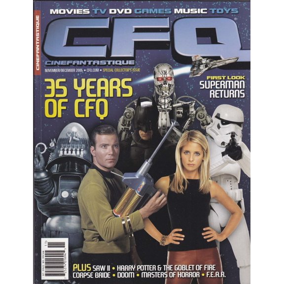 Cinefantastique (vol. 37) #8 VF ; CFQ Comic Book