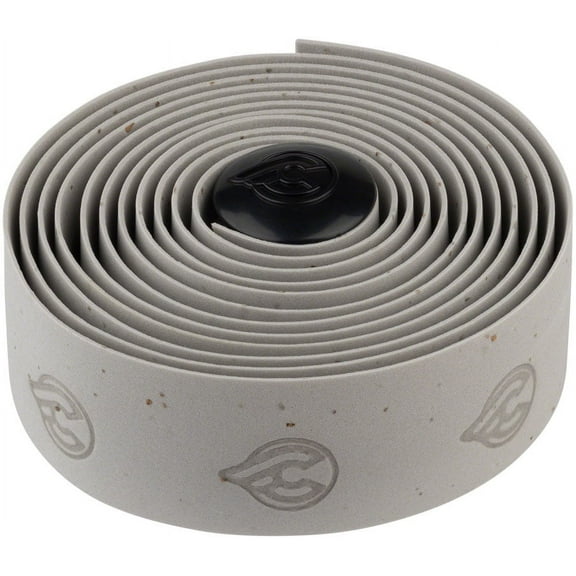 Cinelli Cork Ribbon Handlebar Tape Grey W/ Cinelli Logo Includes Handlebar Plugs