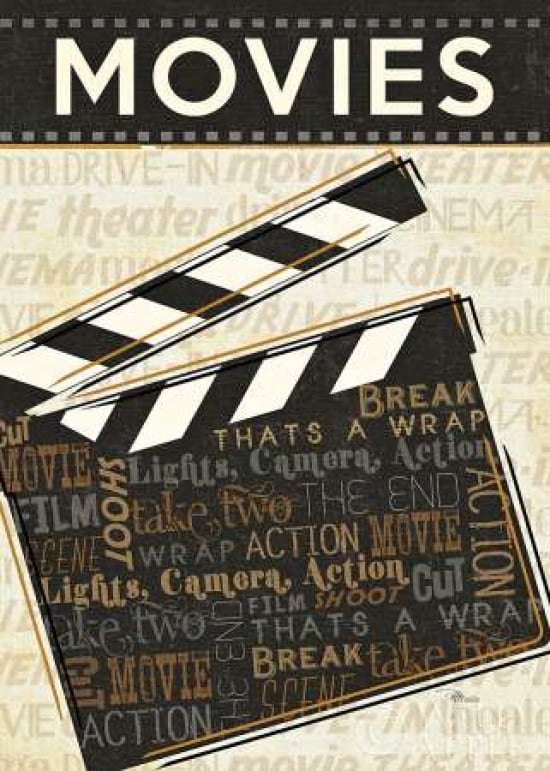 Cinema II Canvas Art - Pela Studio (20 x 28)
