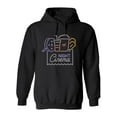 thumbnail image 1 of Cinema Night Neon Sign Hoodie Men -Image by Shutterstock, Male XX-Large, 1 of 4