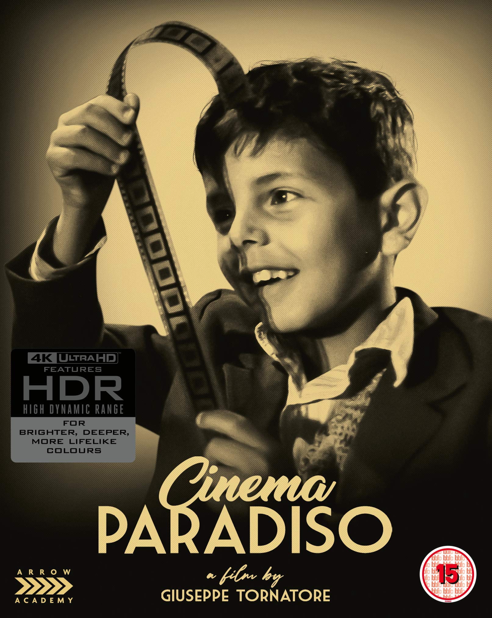 Arrow, Cinema Paradiso 4K Ultra HD, Two-disc Set, Italian Drama