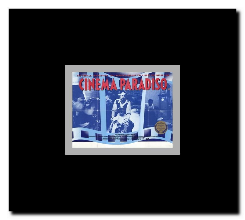 Cinema Paradiso Framed Movie Poster