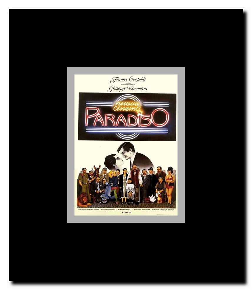 Cinema Paradiso: The New Version Framed Movie Poster