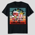 thumbnail image 1 of Cinema, Retro, Lets watch Horror Movies Popcorn Softdrinks T-Shirt, Men's And Women's Graphic Tee 100% Cotton by TBun, Full Sizes S-5XL, 1 of 5